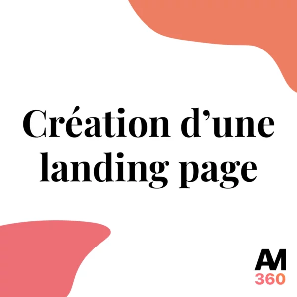 Création d'une landing page