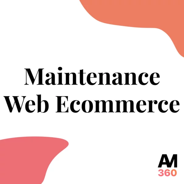Maintenance Web E-commerce